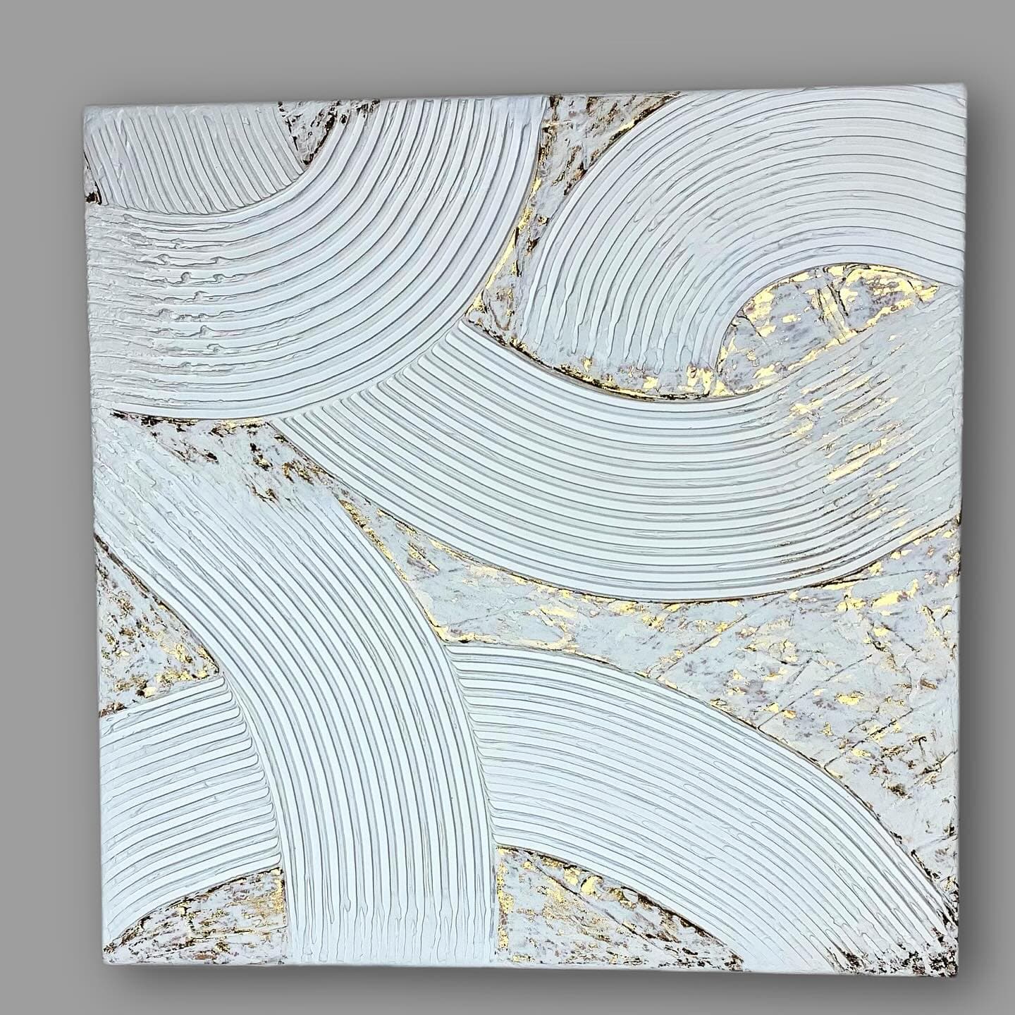 Картина с золотой поталью